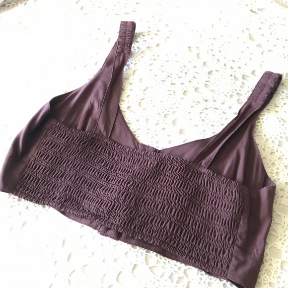 Honey Punch Button-Up Crop Top - Picture 5 of 8